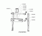 CONJUNTO HIDRÁULICO DE INTERIORES PARTE MECÁNICA FORZA SERIE 1500H